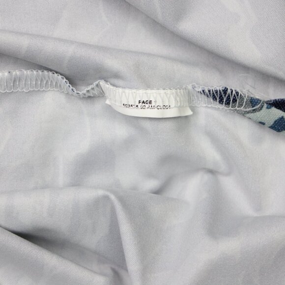 Puma Volition Polo Shirt Mens XL Blue Camo Short Sleeve Golf Stretch Pullover - Picture 11 of 15